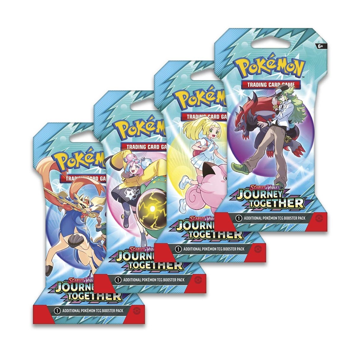 Pokémon Scarlet & Violet Journey Together Retail Booster Packs Full Art Set