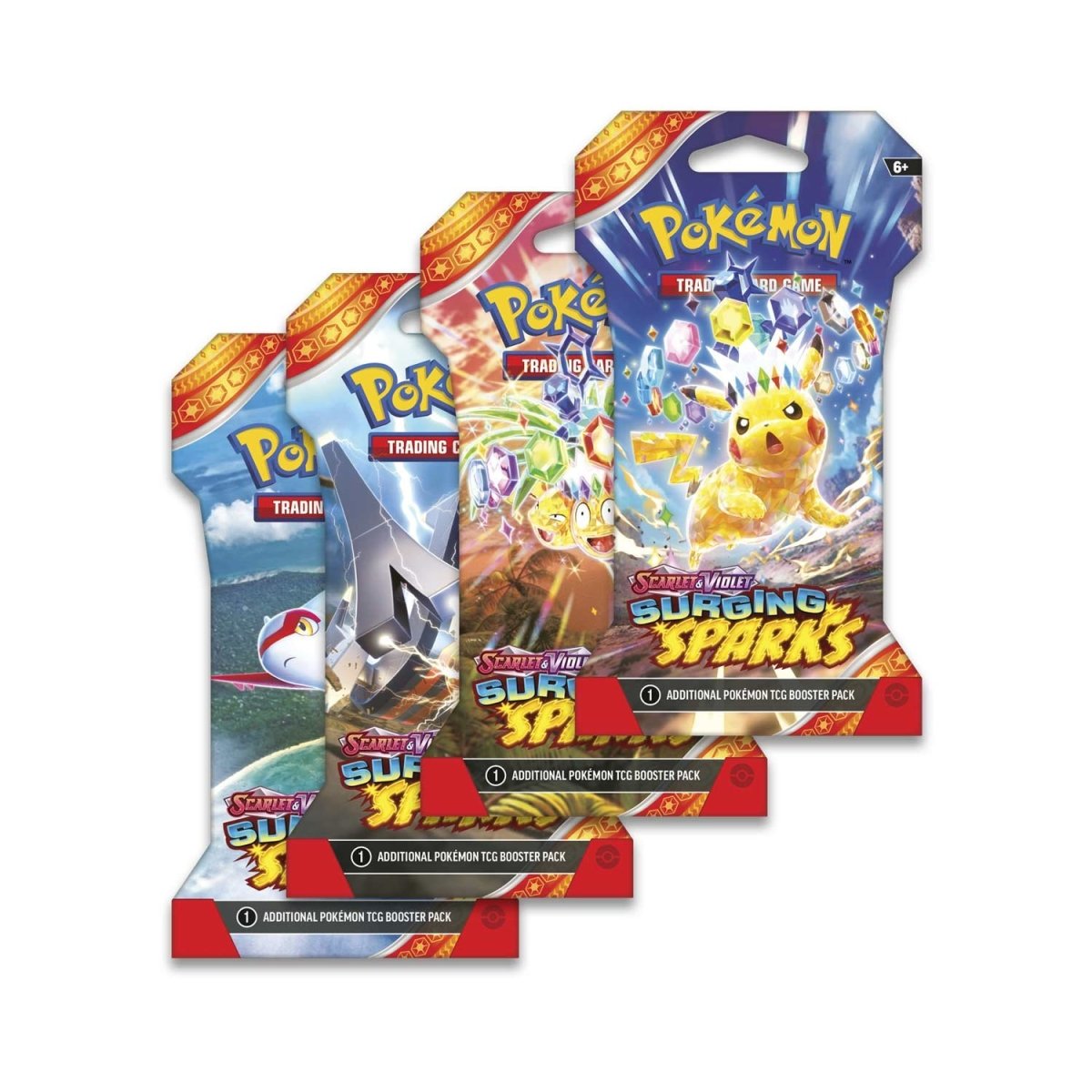 Pokémon Scarlet & Violet Surging Sparks Retail Booster Packs Full Art Set