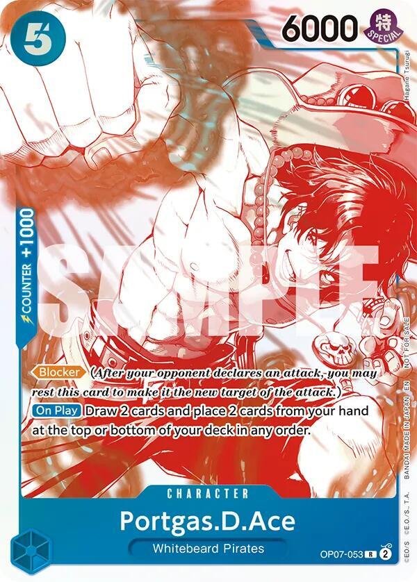 Portgas.D.Ace OP07-053 3rd Anniversary Treasure Campaign Pack ONE PIECE! Raw