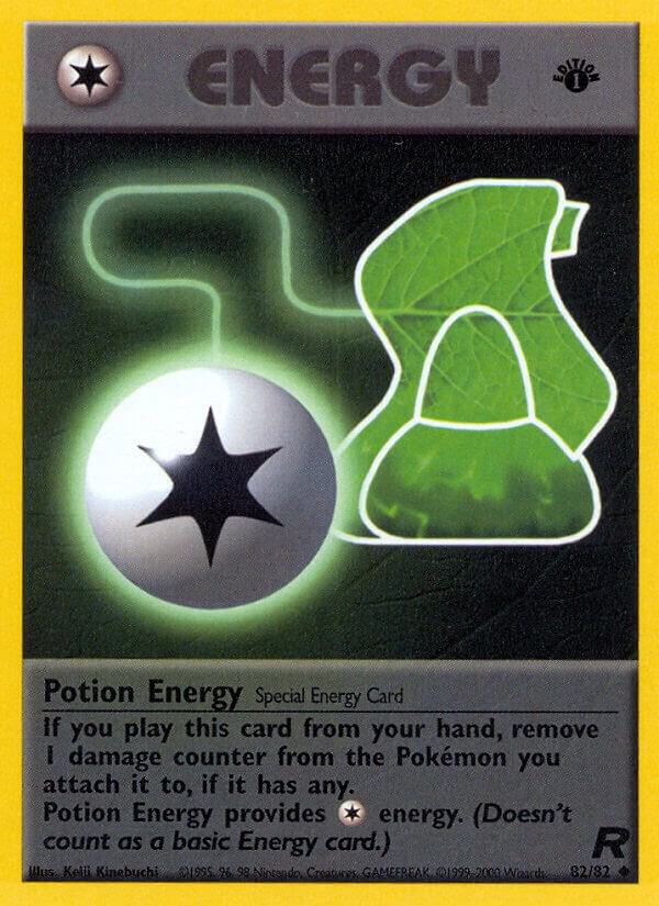 Potion Energy 82/82 Pokémon Team Rocket Raw