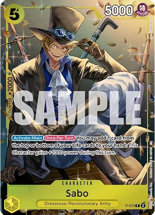 Sabo P-073 ONE PIECE! Tin Set Vol.2 Raw