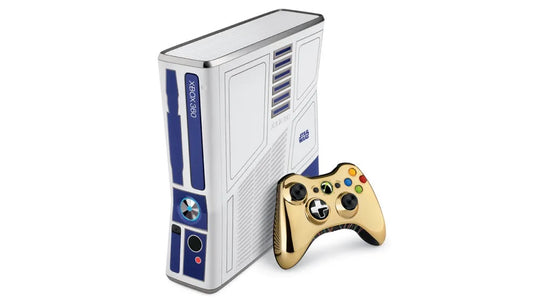 Xbox 360 Slim 320GB Star Wars Limited Edition Console Loose