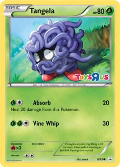Tangela 8/83 Holo Toys R Us Promo Pokémon XY Generations Raw