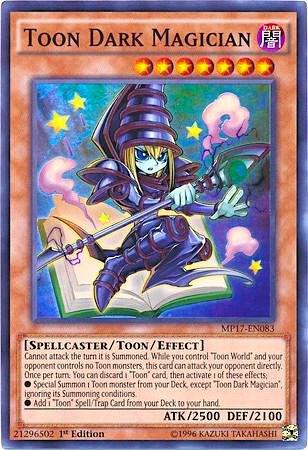 Toon Dark Magician MV17-EN083 Yu-Gi-Oh 2017 Mega Tins Mega Pack Raw