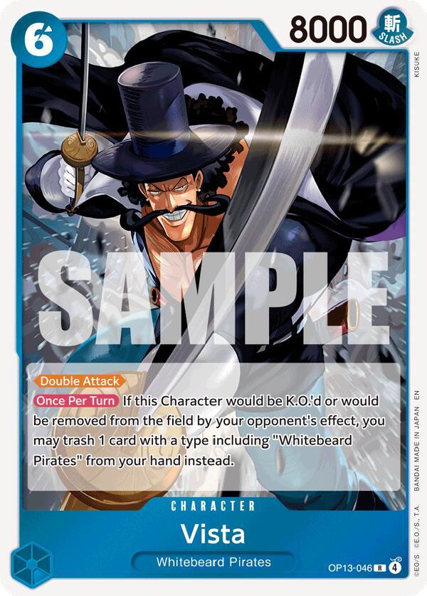 Vista Foil OP13-046 Carrying on His Will One Piece Raw