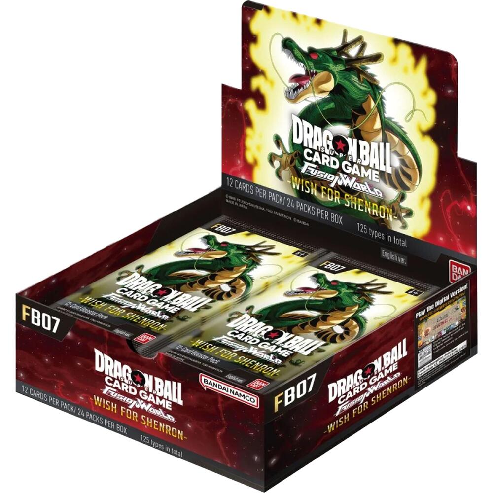Wish For Shenron FB07 Booster Box Dragon Ball Fusion World