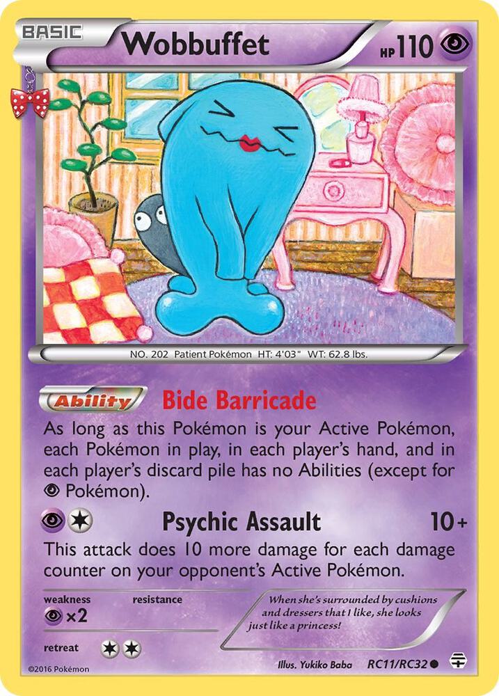 Wobbuffet RC11/RC32 Pokémon Generations: Radiant Collection