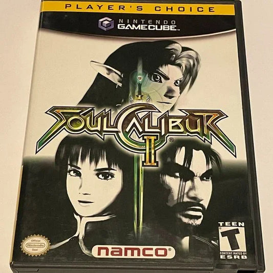 Soul Calibur II Nintendo Gamecube Player's Choice Edition Complete in Box