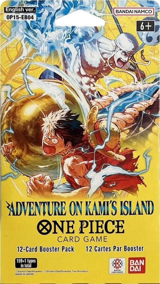 Adventures on Kami's Island OP15 Sleeved Booster Pack ONE PIECE!