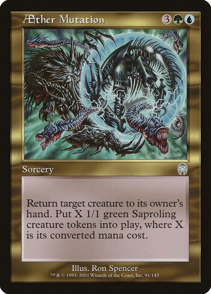 Aether Mutation 91/143 Magic The Gathering Apocalypse Raw