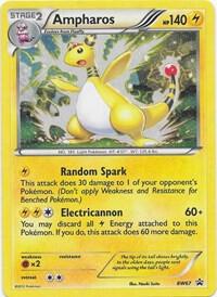 Ampharos Cosmos Holo BW67 Pokémon Black & White Promos Raw