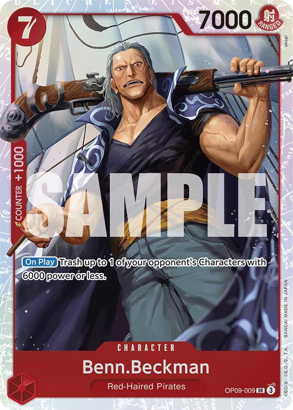 Benn.Beckman SR OP09-009 Emperors in The New World One Piece Raw
