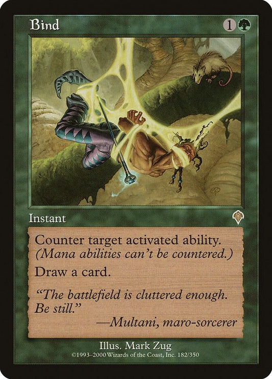 Bind 182/350 Magic The Gathering Invasion Raw