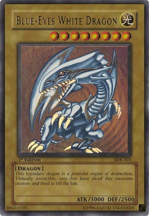Blue-Eyes White Dragon SDK-001 Starter Deck Kaiba Raw