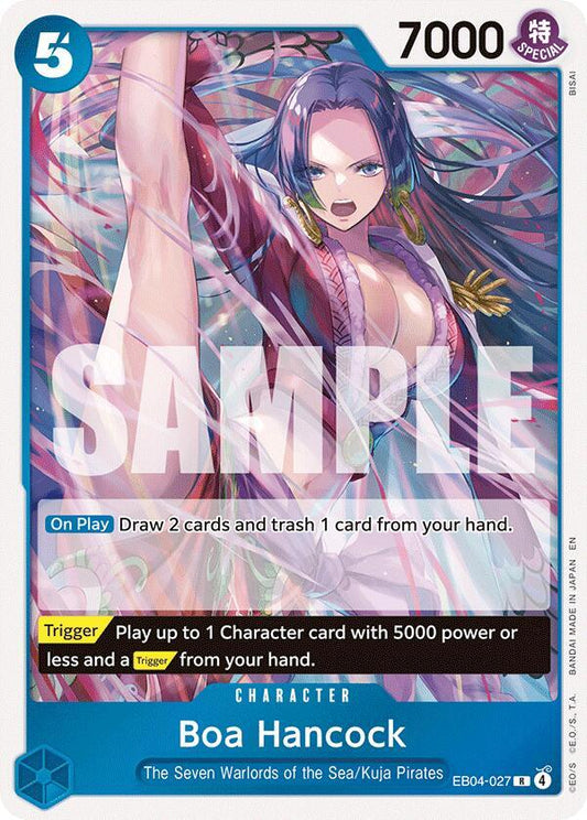 Boa Hancock Foil EB04-027  Extra Booster: Egghead Crisis ONE PIECE! Raw