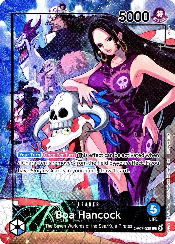 Boa Hancock L OP07-038 500 Years in The Future One Magazine Promo ONE PIECE! Raw