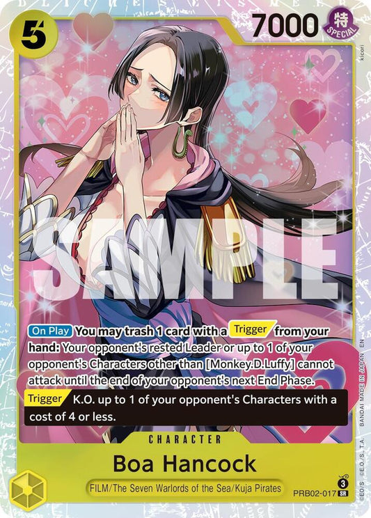 Boa Hancock SR PRB02-017 ONE PIECE! Premium Booster The Best Vol.2
