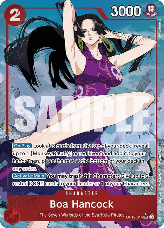 Boa Hancock SR AA One Piece Legacy of The Master OP12-014 Raw