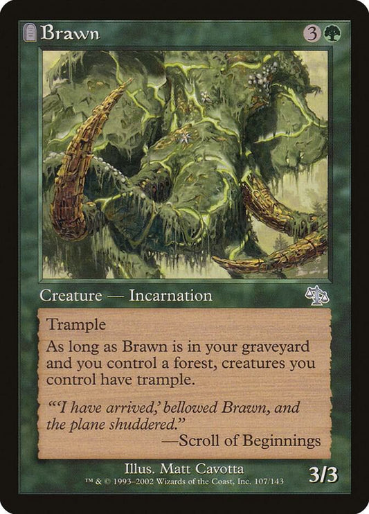 Brawn 107/350 Magic The Gathering Judgment Raw