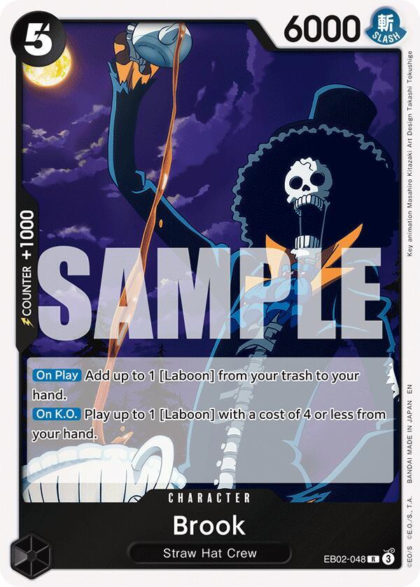 Brook Foil EB02-048 Extra Booster: 25th Anniversary Collection One Piece Raw