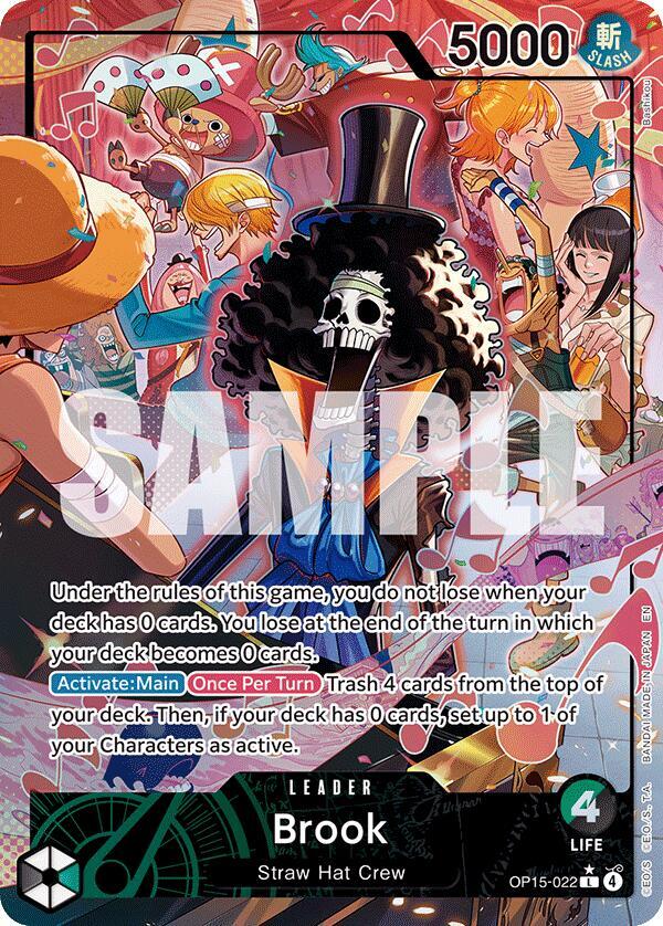 Brook L AA OP15-022 ONE PIECE! Adventure's on Kami's Island Raw