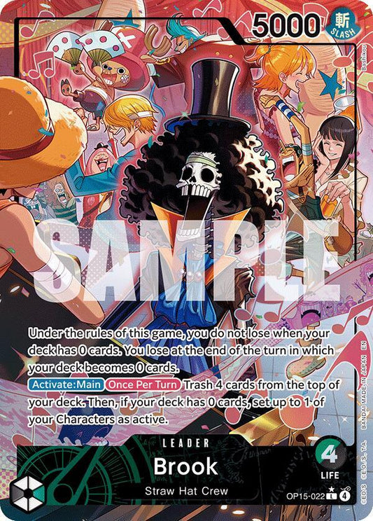 Brook L AA OP15-022 ONE PIECE! Adventure's on Kami's Island Raw