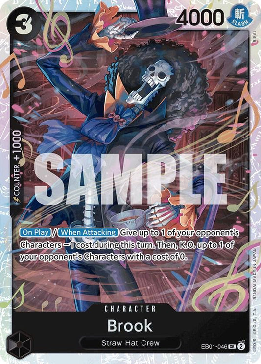 Brook SR EB01-046  ONE PIECE! Extra Booster: Memorial Collection Raw