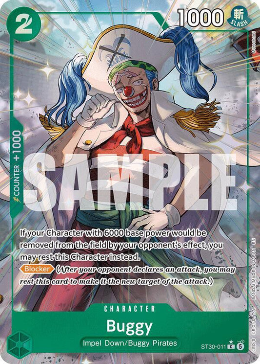 Buggy SR AA ST30-011 SD Ace & Luffy One Piece Raw