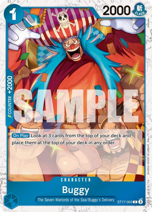 Buggy ST17-008 Pirate Foil Premium Booster The Best Volume 2 One Piece! Raw