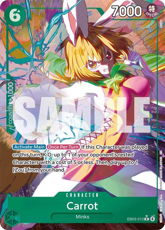 Carrot AA EB03-013 ONE PIECE! Extra Booster: Heroines Edition