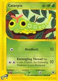 Caterpie 96/165 Reverse Holo Pokémon E-Series Expedition Raw