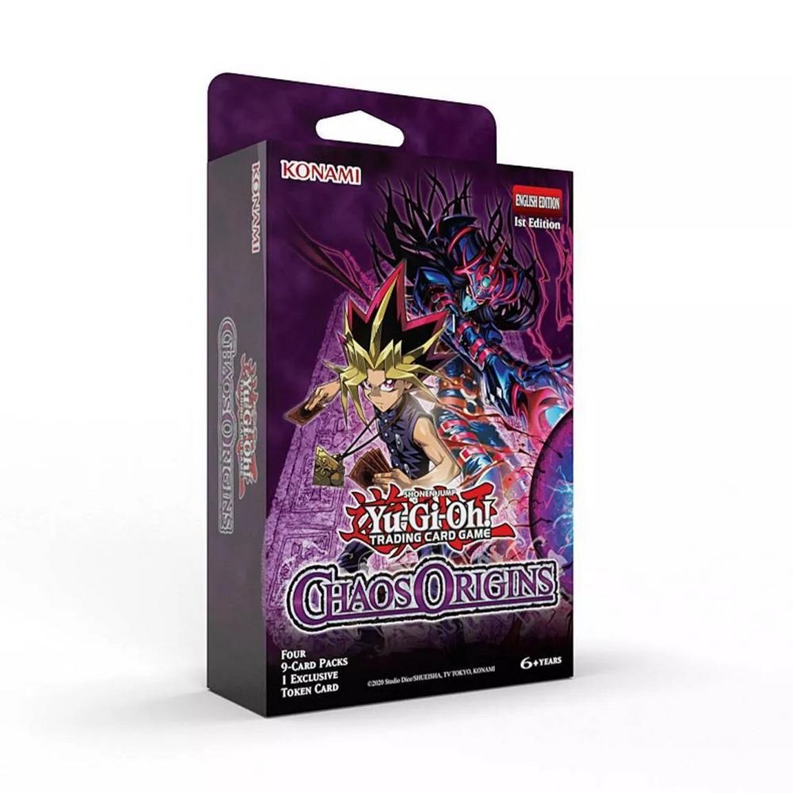 Chaos Origins 1st Edition Yu-Gi-Oh! 4 Pack Booster Pack