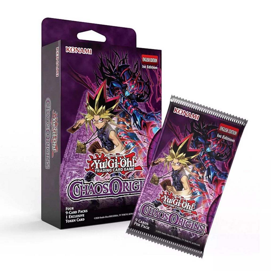 Chaos Origins 1st Edition Yu-Gi-Oh! 4 Pack Booster Pack