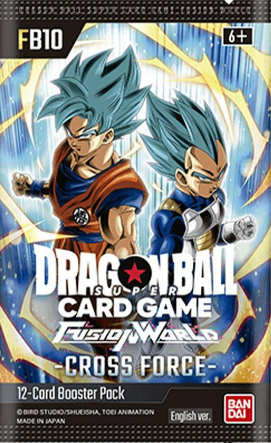 Cross Force FB10 Booster Pack Dragon Ball Fusion World