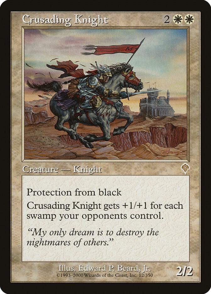 Crusading Knight 12/350 Magic The Gathering Invasion Raw