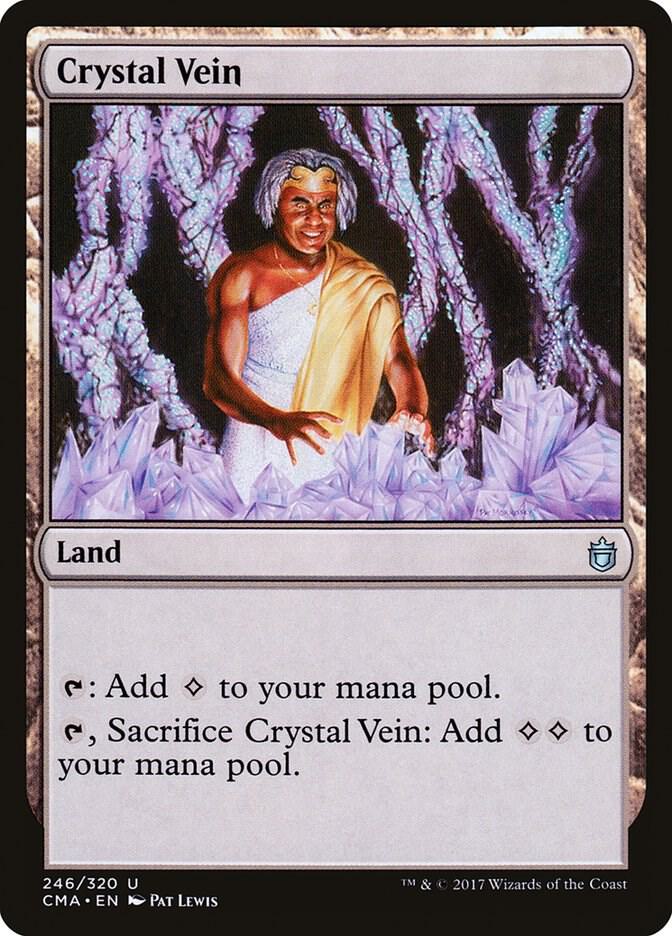 Crystal Vein #246/320 Magic The Gathering Commander Anthology Raw