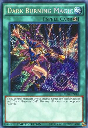 Dark Burning Magic LDK2-ENS05 Limited Edition Yu-Gi-Oh Yugi Legendary Decks II Raw