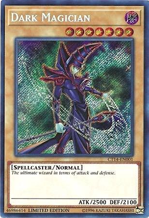 Dark Magician CT14-EN001 Limited Edition 2017 Mega-Tins Raw