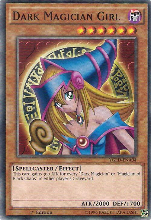 Dark Magician Girl YGLD-ENA04 Yu-Gi-Oh! King of Games: Yugi's Legendary Decks