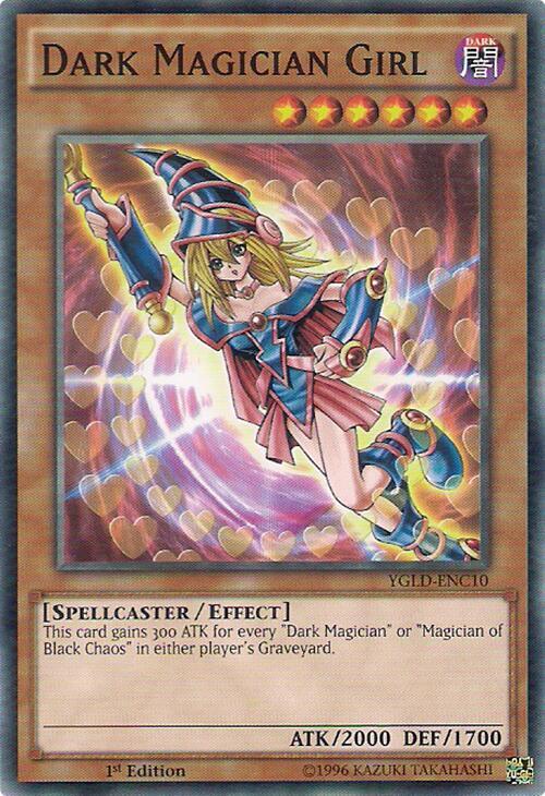 Dark Magician Girl YGLD-ENAC10 Yu-Gi-Oh! King of Games: Yugi's Legendary Decks