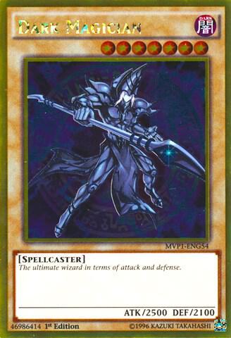 Dark Magician MVP1-ENG54 SR Limited Edition Yu-Gi-Oh The Dark Side of Dimensions Promo