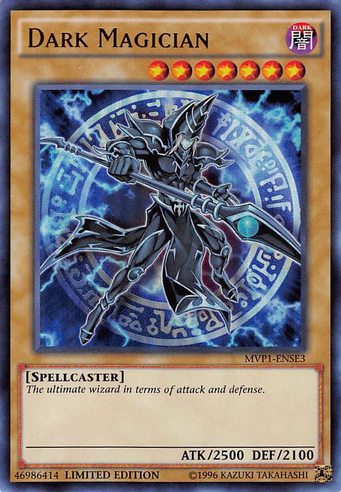 Dark Magician MVP1-ENSE3 UR Limited Edition Yu-Gi-Oh The Dark Side of Dimensions Promo