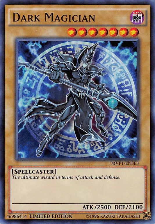 Dark Magician MVP1-ENSE3 UR Limited Edition Yu-Gi-Oh The Dark Side of Dimensions Promo