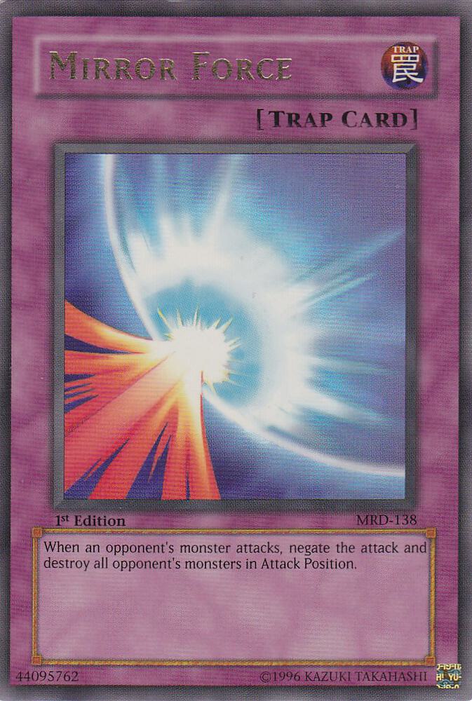 Mirror Force MRD-138 Yu-Gi-Oh Metal Raiders