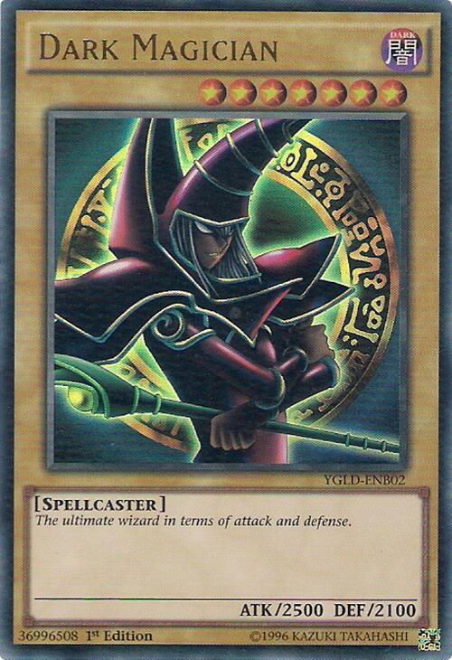 Dark Magician YGLD-ENB02 Yu-Gi-Oh! King of Games: Yugi's Legendary Decks
