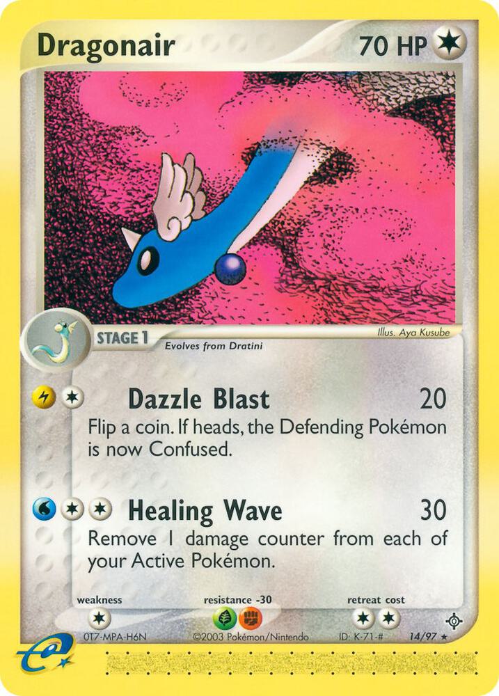 Dragonair 14/97 Pokémon EX Dragon Raw