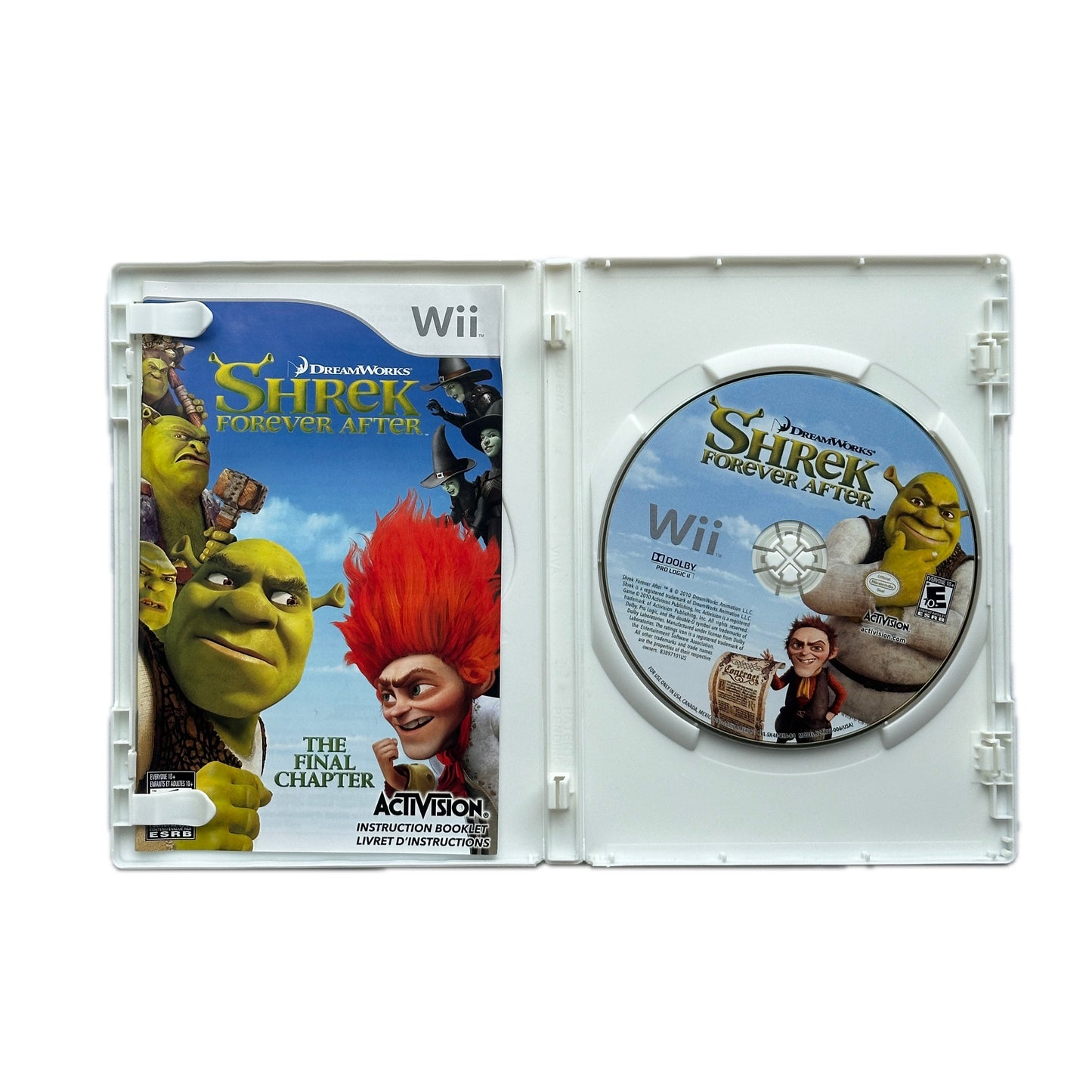 Dreamworks Shrek Forever After Nintendo Wii Complete in Box