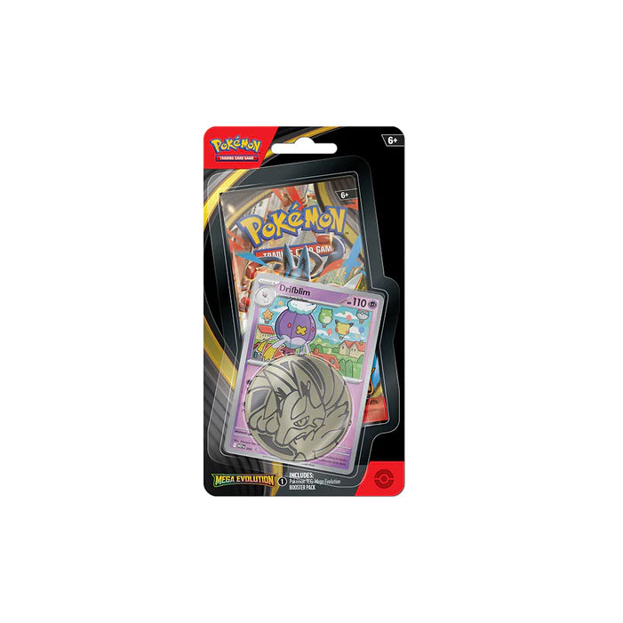 Pokémon trading card game pack with a card featuring Dratini on a white background