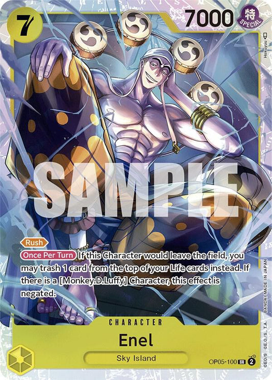 Eel SR OP05-100 ONE PIECE! Awakening of The New Era Piece Raw