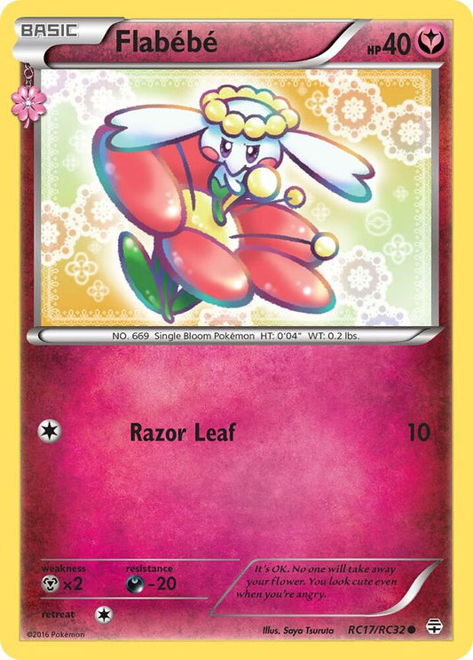 Flabébé RC17/RC32 Pokémon Generations: Radiant Collection Raw